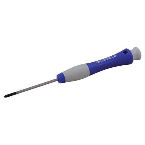 Tournevis Phillips, #00, 6-1/2" l, Prise Plastique - Gray Tools 85800