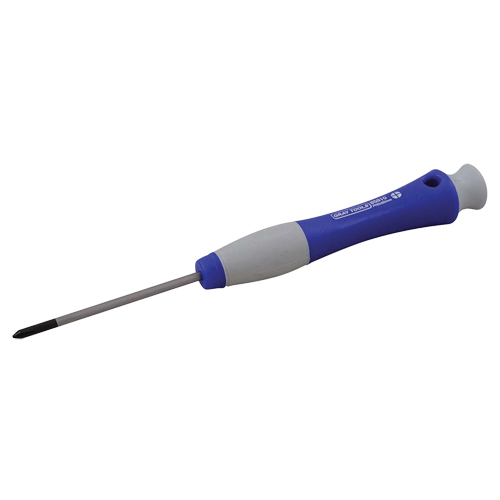 Tournevis Phillips, #0, 6-1/2" l, Prise Plastique - Gray Tools 85810