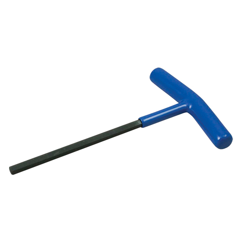 Hex Key, Hex End, 6 mm x 170 mm L, T Handle - Gray Tools 67606
