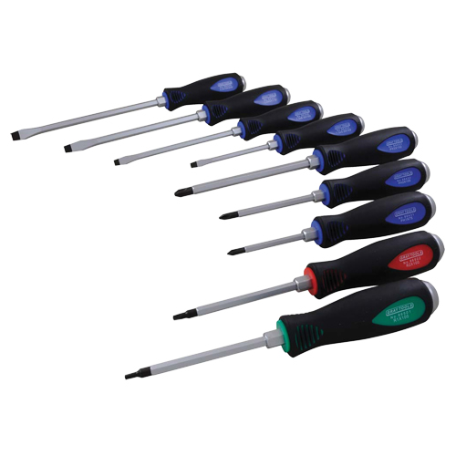 Screwdriver Set, 9 Pcs. - Gray Tools 86009