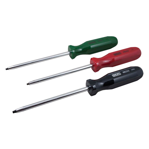 Screwdriver Set, 3 Pcs. - Gray Tools SCD3A
