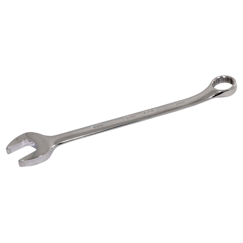 Combination Wrench, 12 Point, 21 mm, Chrome Finish - Gray Tools MC21