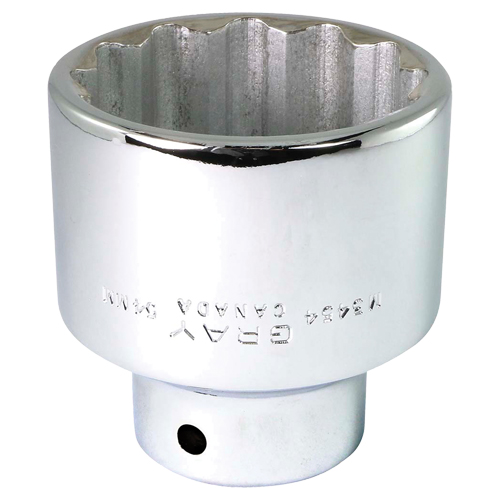 Socket, 54 mm, 3/4" Drive, 12 Points - Gray Tools M3454