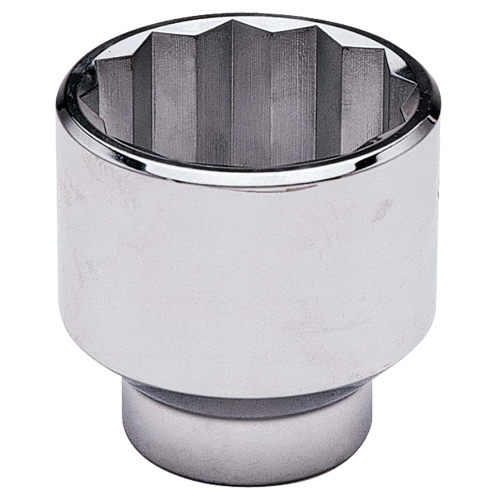 Socket, 75 mm, 1" Drive, 12 Points - Gray Tools MX75
