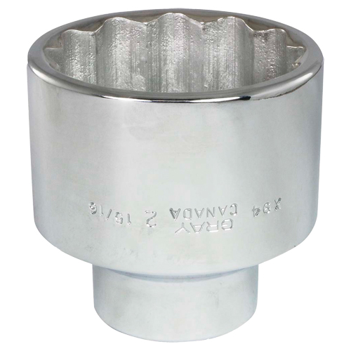 Douille, 2-15/16", Prise 1", 12 pans - Gray Tools X94