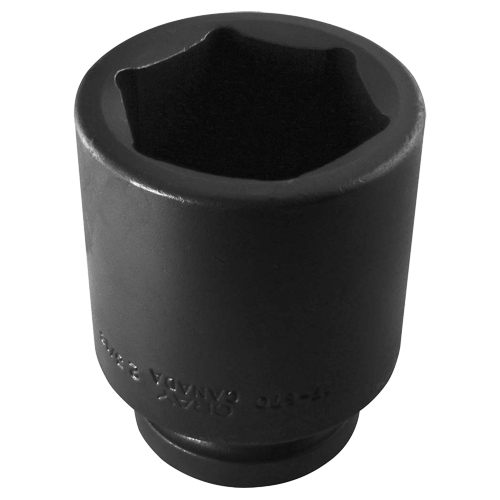 Socket, Impact, 2-3/16", 1" Drive, 6 Points - Gray Tools 17-670