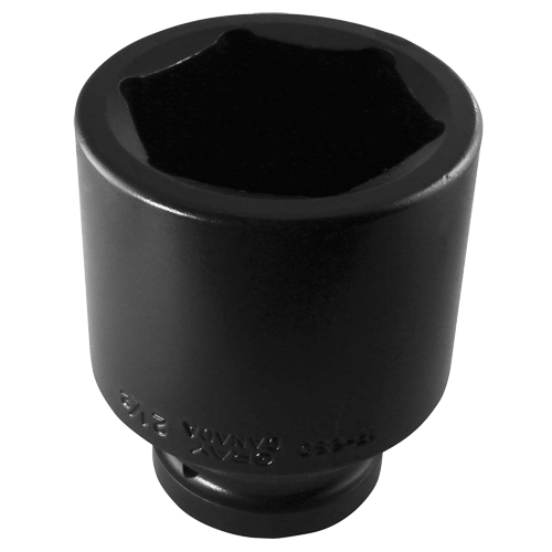 Socket, Impact, 2-1/2", 1" Drive, 6 Points - Gray Tools 17-680