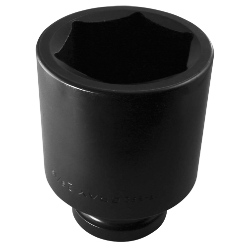 Socket, Impact, 2-9/16", 1" Drive, 6 Points - Gray Tools 17-682