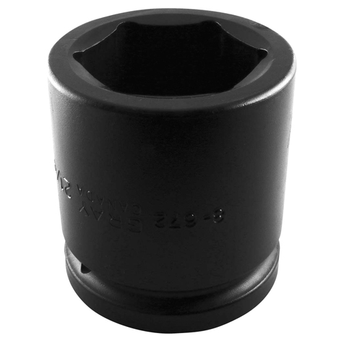 Socket, Impact, 2-1/4", 1-1/2" Drive, 6 Points - Gray Tools 8-672