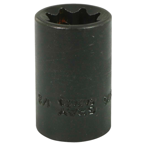 Socket, Impact, 1/2", 1/2" Drive, 8 Points - Gray Tools P4-816