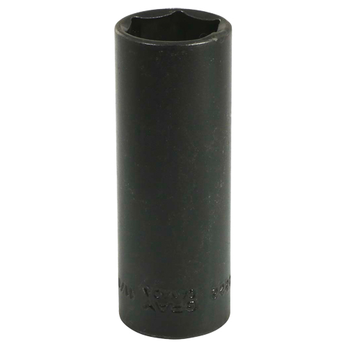Socket, Impact, 11/16", 3/8" Drive, 6 Points, Deep - Gray Tools PL2222