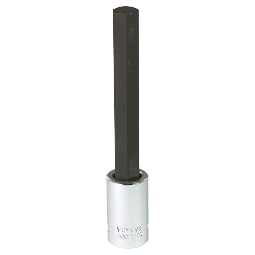 Tr&egrave;s longue douille &agrave; embout, 10 mm x 4" lo, Prise 3/8" - Gray Tools MTW10L