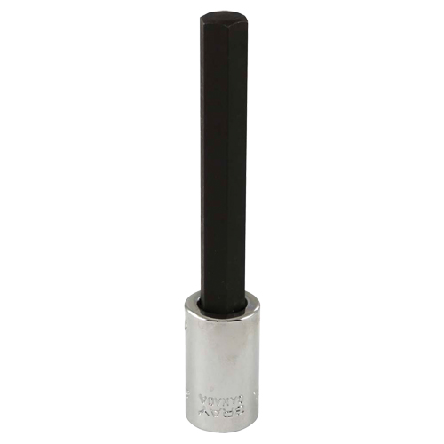 Extra Long Bit  Socket, 3/8" x 7/10" L, 3/8" Drive - Gray Tools TW12L