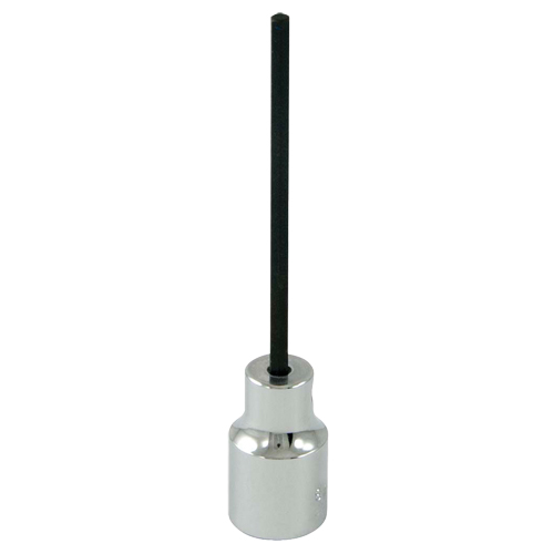 Bit Socket, 1/8" x 7/10" L, 3/8" Drive - Gray Tools TW4L