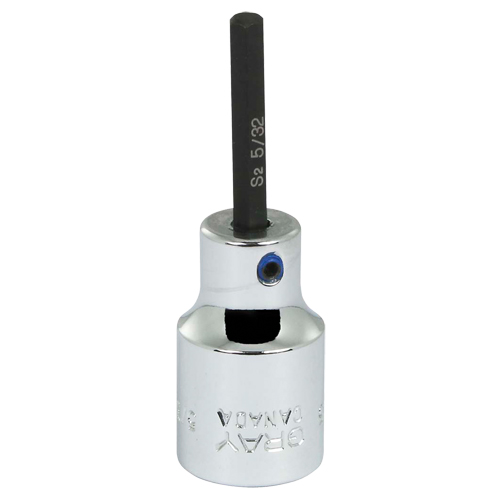 Douille &agrave; embout, 1/8" x 2-1/4" lo, Prise 3/8" - Gray Tools TW4