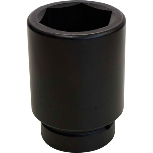 Socket, Impact, 4-1/8", 2-1/2" Drive, 6 Points - Gray Tools 9-6132L