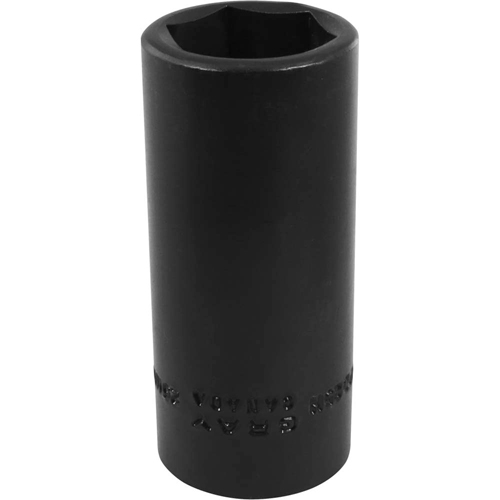 Douille, Chocs, 25 mm, Prise 1/2", 6 pans - Gray Tools MPD25H