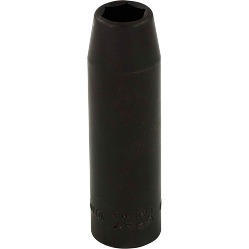 Socket, Impact, 10 mm, 3/8" Drive, 6 Points - Gray Tools MTPL10