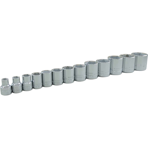 Jeu de douilles, 13 Mcx, Prise de 3/8" - Gray Tools 25013
