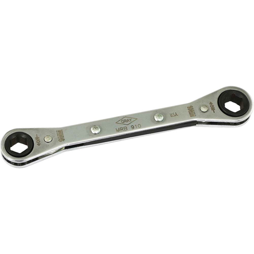 Cl&eacute; polygonale plate &agrave; cliquet - Gray Tools MRB910