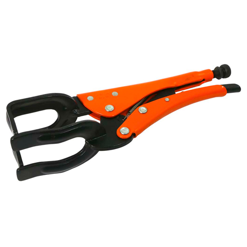 Locking Pliers, 11-1/2" Length, U-Clamp - Grip-On 125-12