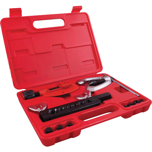 Double Flaring Tool Set with Tube Cutter - Gray Tools 89657
