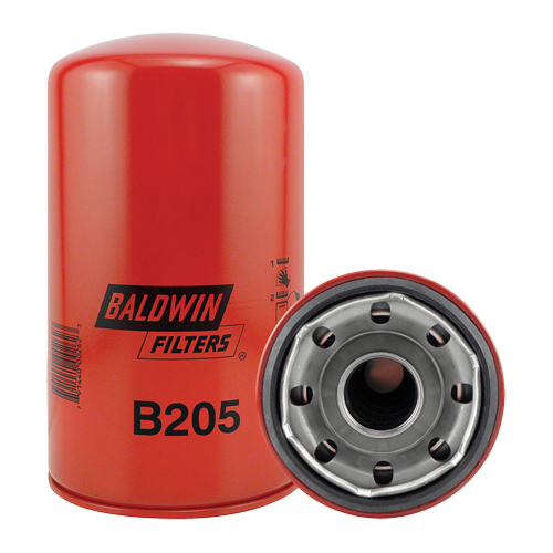 B205 Filtre &agrave; lubrifiant &agrave; passage int&eacute;gral &agrave; visser - Baldwin Filters B205