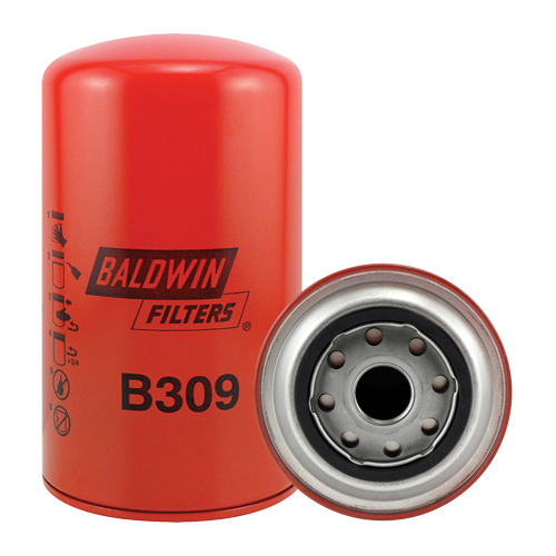 B309 Filtre &agrave; lubrifiant &agrave; visser haute performance - Baldwin Filters B309