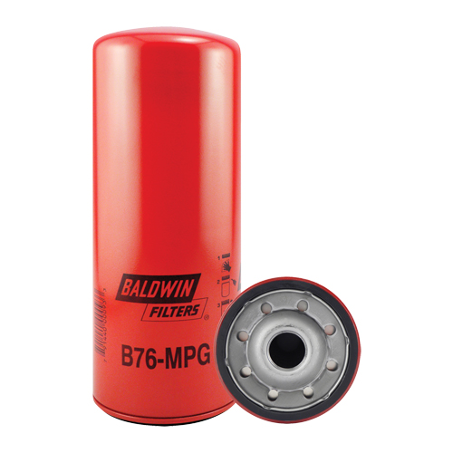 B76-MPG Filtre &agrave; lubrifiant en verre &agrave; visser de performance maximale - Baldwin Filters B76-MPG