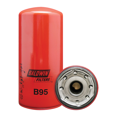 B95 &eacute;l&eacute;ment filtrant pour lubrifiant &agrave; visser &agrave; passage int&eacute;gral - Baldwin Filters B95