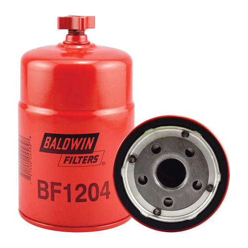BF1204 Filtre &agrave; carburant secondaire &agrave; visser avec drain - Baldwin Filters BF1204