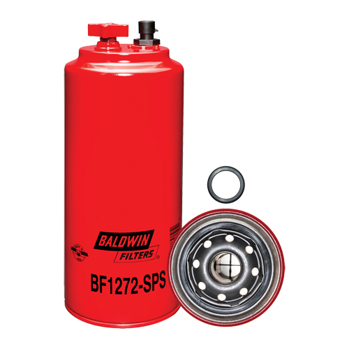 BF1272-SPS Spin-On Fuel/Water Separator with Drain - Baldwin Filters BF1272-SPS