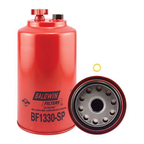 BF1330-SP Spin-On Fuel/Water Separator with Drain - Baldwin Filters BF1330-SP