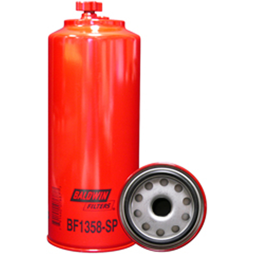 BF1358-SP Spin-On Fuel/Water Separator with Drain - Baldwin Filters BF1358-SP