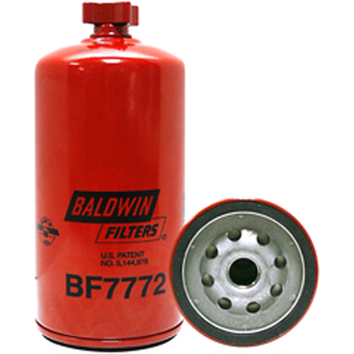 BF7772 Spin-On Fuel/Water Separator with Drain - Baldwin Filters BF7772