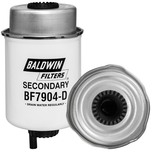 BF7904-D &eacute;l&eacute;ment de s&eacute;parateur secondaire pour carburant/eau avec drain - Baldwin Filters BF7904-D