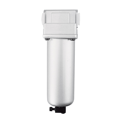 Air Filter, Vertical, 1" NPT, Semi-Automatic Drain - Aurora Tools 