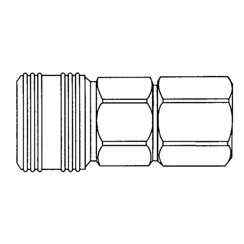 Maxquik Quick Coupler, Zinc Plated Steel - Topring 22.862