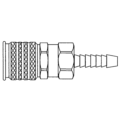 Uniquik Quick Coupler, Brass - Topring 20.640