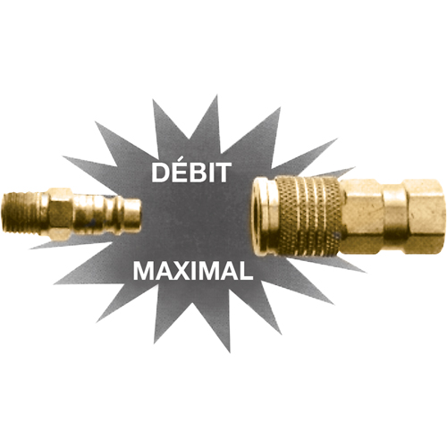 Abouts interchangeables Ultraflo, 1/4" - Topring 31.542