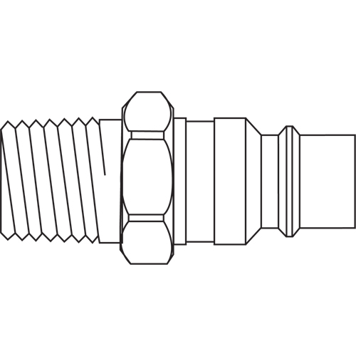 Abouts interchangeables Ultraflo, 1/4" - Topring 31.642