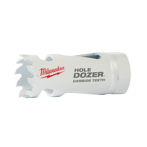 Scie avec dents au carbure Hole Dozer, 1", Profondeur de la coupe 1-3/5", Carbure - Milwaukee 49-56-0707