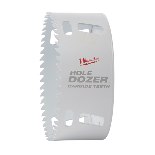 Scie &agrave; bouteur au carbure, 4", Profondeur de la coupe 1-31/50", Carbure - Milwaukee 49-56-0742CAN