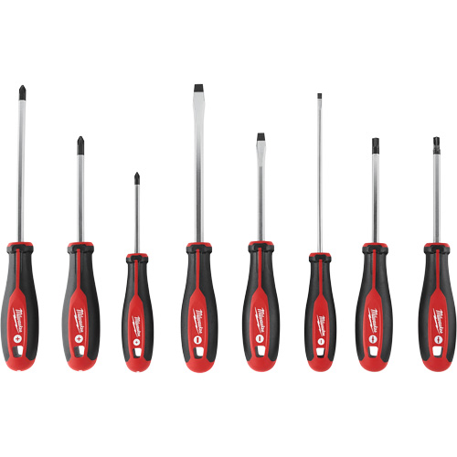 Screwdriver Set, 8 Pcs. - Milwaukee 48-22-2708