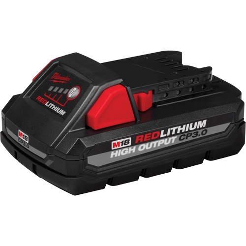 M18 Redlithium High Output CP3.0 Battery Pack, Lithium-Ion, 18 V, 3.0 Ah - Milwaukee 48-11-1835