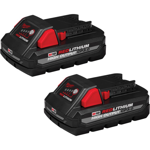 Blocs-pile M18 Redlithium High Output CP3.0, Lithium-ion, 18 V, 3,0 Ah - Milwaukee 48-11-1837