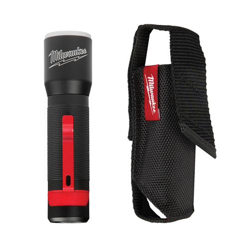 Lampe de poche &agrave; faisceau concentr&eacute; 325L avec &eacute;tui, DEL, 325 lumens, Piles AAA - Milwaukee 2107S