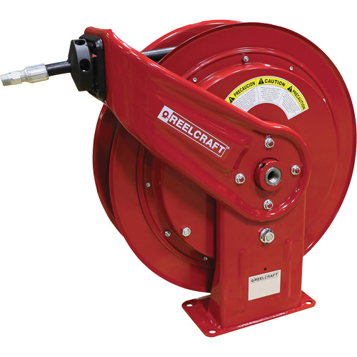 HD70000 Mobile Base Hose Reel, Oils, 3/8" x 75', Single Hose, 2600 PSI - Reelcraft HD76075 OMP