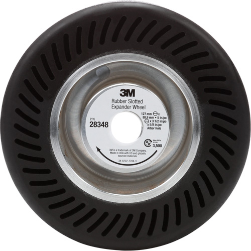 Rubber Slotted Expanding Wheel - 3M AB28348