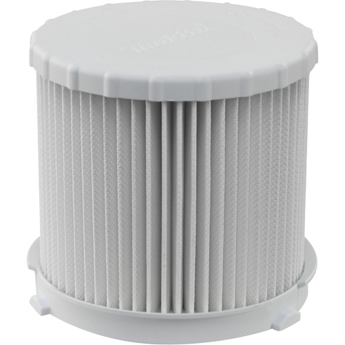 Round Wet/Dry Filter, Hepa, Fits 2 US gal. - Makita 162518-0